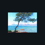 Claude Monet: The Esterel Mountains Canvas Print<br><div class="desc">A beautiful classic landscape canvas print featuring the Esterel Mountains,  painted by the French impressionist painter Claude Monet.</div>