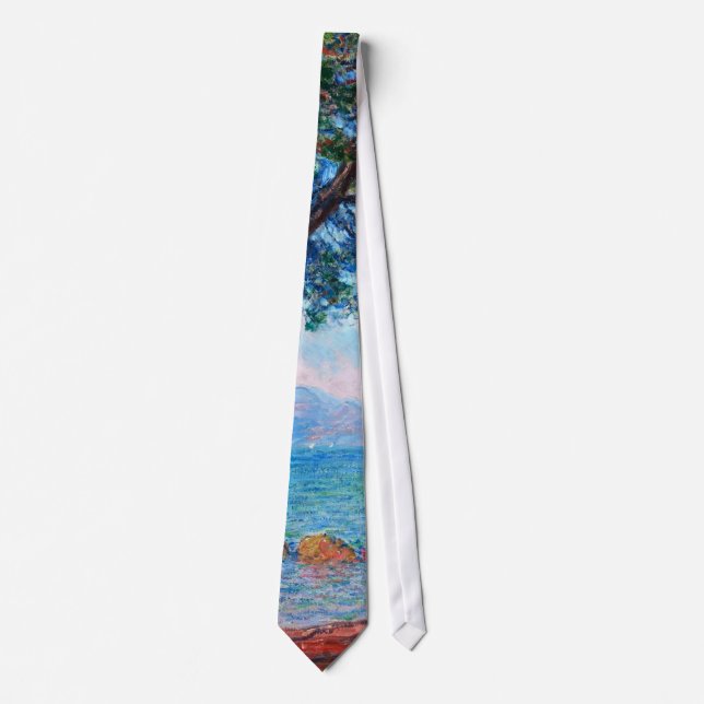 Claude Monet: The Esterel Mountains Tie (Front)