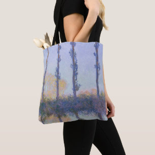 Claude Monet The Four Trees Tote Bag