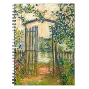 Claude Monet: The Garden Gate at Vetheuil Notebook
