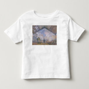 Claude Monet The Gare St. Lazare, 1877 Toddler T-Shirt