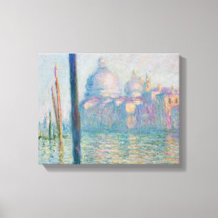 Claude Monet - The Grand Canal Canvas Print