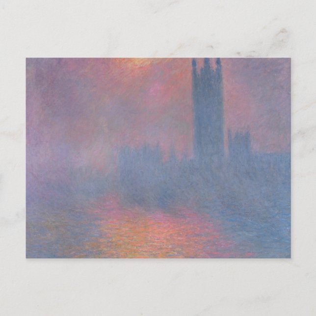 Claude Monet | The Houses of Parliament, London Postcard (Front)