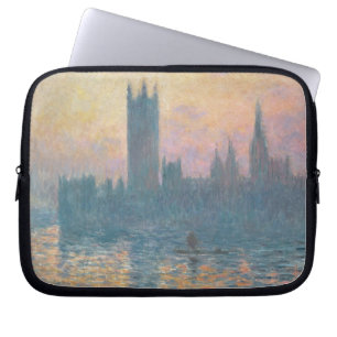 Claude Monet The Houses of Parliament, Sunset Laptop Sleeve