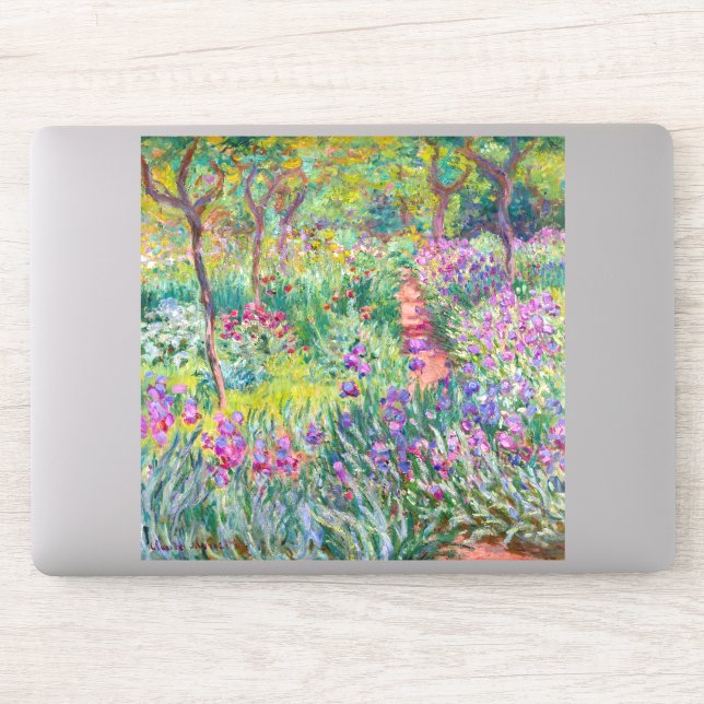 Claude Monet - The Iris Garden at Giverny (Computer)