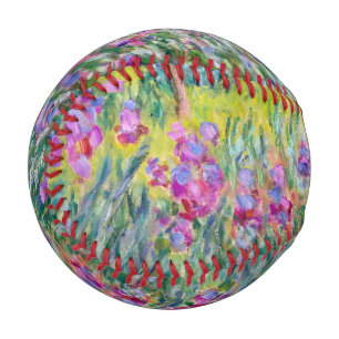 Claude Monet - The Iris Garden at Giverny Baseball