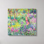 Claude Monet - The Iris Garden at Giverny Canvas Print<br><div class="desc">The Iris Garden at Giverny / The Artist's Garden at Giverny - Claude Monet,  1899-1900</div>