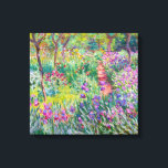Claude Monet - The Iris Garden at Giverny Canvas Print<br><div class="desc">The Iris Garden at Giverny / The Artist's Garden at Giverny - Claude Monet,  1899-1900</div>