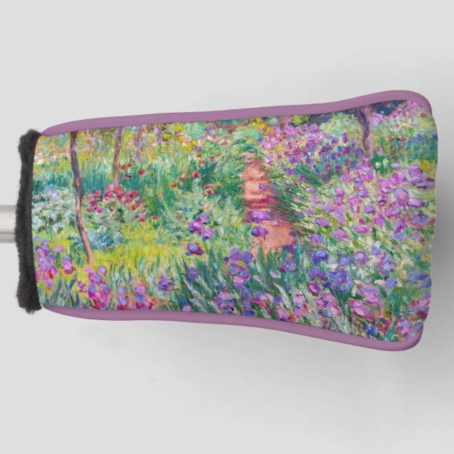 Claude Monet - The Iris Garden at Giverny Golf Head Cover (Front)