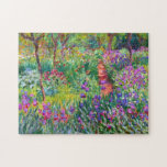 Claude Monet: The Iris Garden at Giverny Jigsaw Puzzle<br><div class="desc">A colourful classic puzzle featuring the iris garden at Giverny,  painted by the French impressionist painter Claude Monet.</div>
