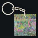Claude Monet - The Iris Garden at Giverny Key Ring<br><div class="desc">The Iris Garden at Giverny / The Artist's Garden at Giverny - Claude Monet,  1899-1900</div>