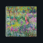 Claude Monet - The Iris Garden at Giverny Notebook<br><div class="desc">The Iris Garden at Giverny / The Artist's Garden at Giverny - Claude Monet,  1899-1900</div>