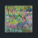 Claude Monet - The Iris Garden at Giverny Notebook<br><div class="desc">The Iris Garden at Giverny / The Artist's Garden at Giverny - Claude Monet,  1899-1900</div>