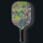 Claude Monet - The Iris Garden at Giverny Pickleball Paddle<br><div class="desc">The Iris Garden at Giverny / The Artist's Garden at Giverny - Claude Monet,  1899-1900</div>