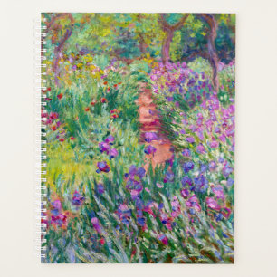 Claude Monet - The Iris Garden at Giverny Planner