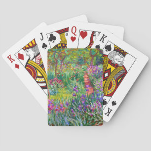 Claude Monet: The Iris Garden at Giverny Playing Cards