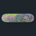 Claude Monet - The Iris Garden at Giverny Skateboard<br><div class="desc">The Iris Garden at Giverny / The Artist's Garden at Giverny - Claude Monet,  1899-1900</div>