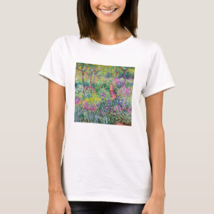 Claude Monet - The Iris Garden at Giverny T-Shirt
