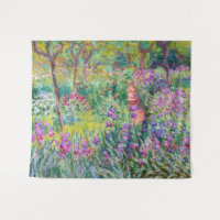 Claude Monet - The Iris Garden at Giverny