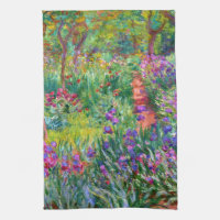 Claude Monet: The Iris Garden at Giverny