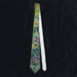 Claude Monet: The Iris Garden at Giverny Tie<br><div class="desc">A colourful classic tie featuring the iris garden at Giverny,  painted by the French impressionist painter Claude Monet.</div>