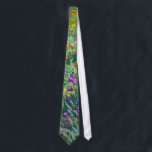 Claude Monet: The Iris Garden at Giverny Tie<br><div class="desc">A colourful classic tie featuring the iris garden at Giverny,  painted by the French impressionist painter Claude Monet.</div>
