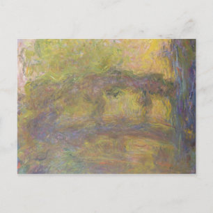 Claude Monet The Japanese Bridge, 1918-24 Postcard