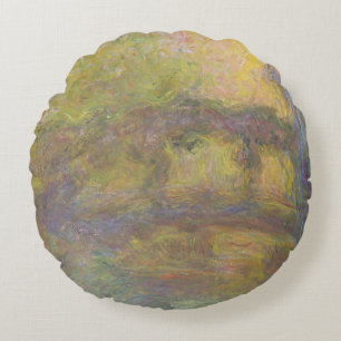 Claude Monet   The Japanese Bridge, 1918-24 Round Cushion
