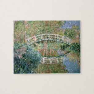 Claude Monet The Japanese Bridge, Giverny Jigsaw Puzzle