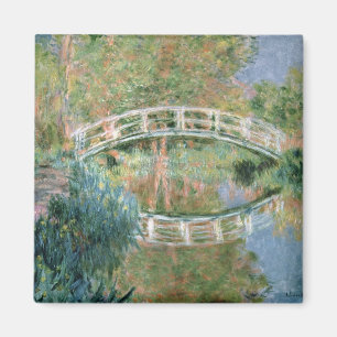 Claude Monet   The Japanese Bridge, Giverny Magnet