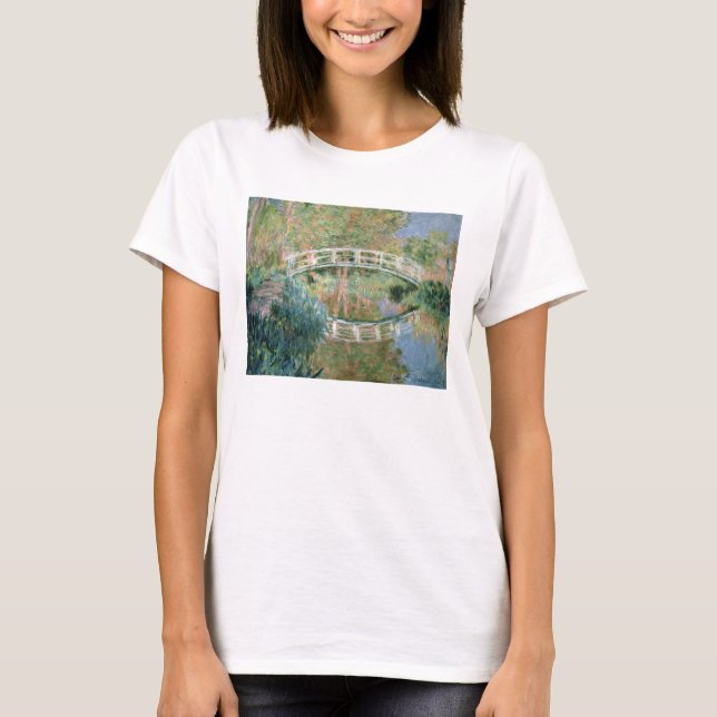 Claude Monet | The Japanese Bridge, Giverny T-Shirt (Front)
