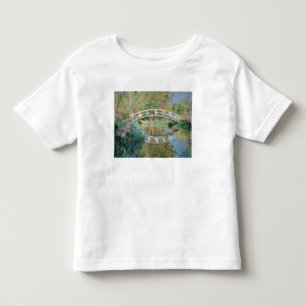 Claude Monet The Japanese Bridge, Giverny Toddler T-Shirt