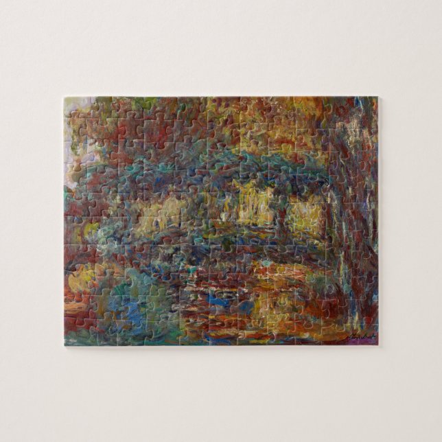 Claude Monet | The Japanese Bridge Jigsaw Puzzle (Horizontal)
