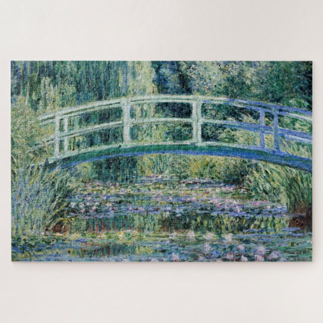 Claude Monet | The Japanese Bridge (The Water-Lily Jigsaw Puzzle (Horizontal)