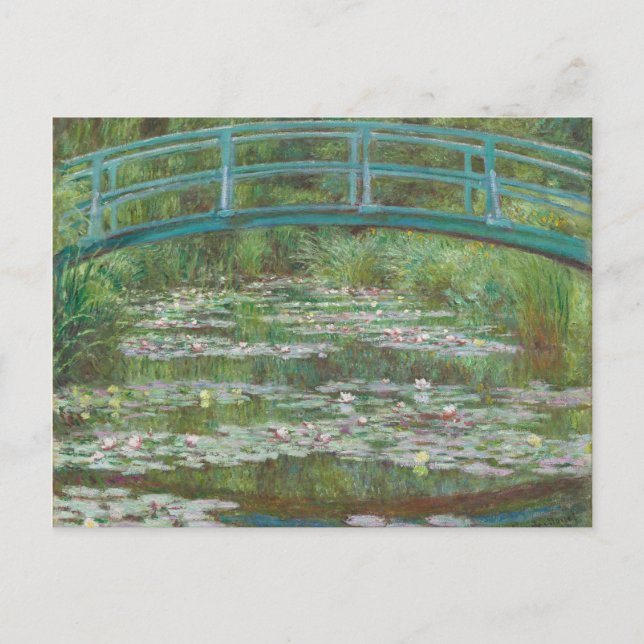 Claude Monet | The Japanese Footbridge, 1899 Postcard (Front)