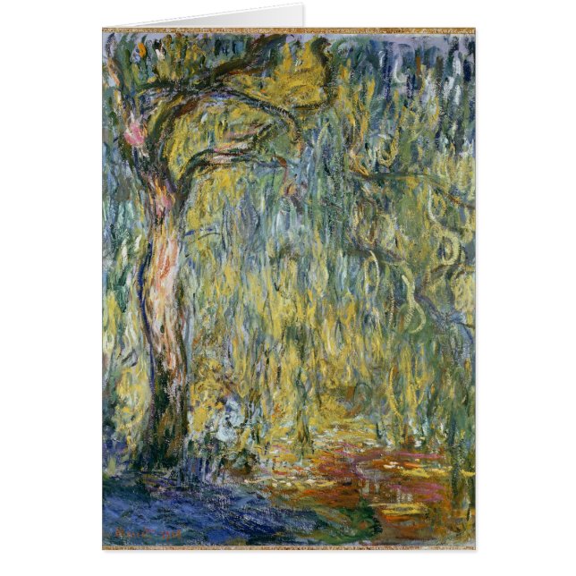 Claude Monet | The Large Willow at Giverny, 1918 (Front)