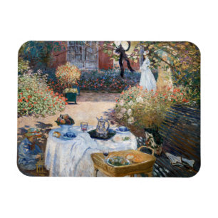Claude Monet - The Luncheon, decorative panel Magnet