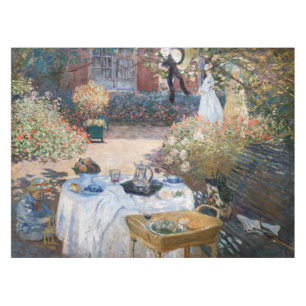 Claude Monet - The Luncheon, decorative panel Tablecloth