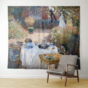 Claude Monet - The Luncheon, decorative panel Tapestry
