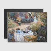 Claude Monet - The Luncheon Magnetic Card