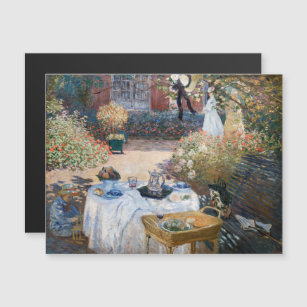 Claude Monet - The Luncheon Magnetic Card