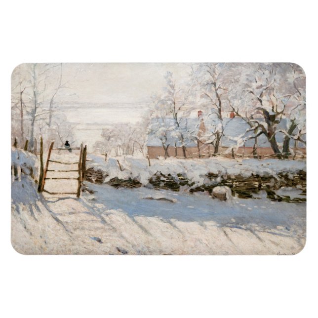 Claude Monet - The Magpie Magnet (Horizontal)