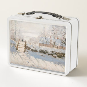 Claude Monet - The Magpie Metal Lunch Box