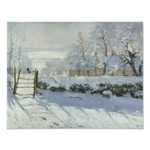 Claude Monet - The Magpie Photo Print