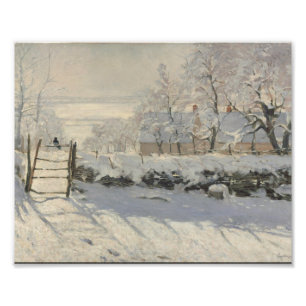 Claude Monet - The Magpie Photo Print