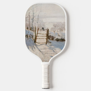 Claude Monet - The Magpie Pickleball Paddle
