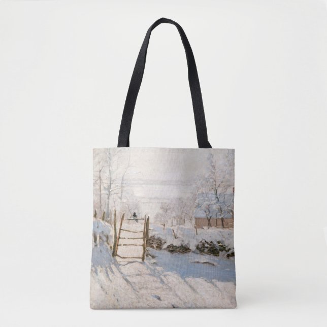 Claude Monet - The Magpie Tote Bag (Front)