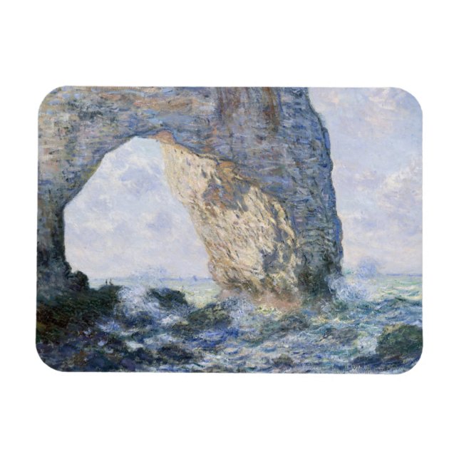 Claude Monet | The Manneporte Etretat Magnet (Horizontal)