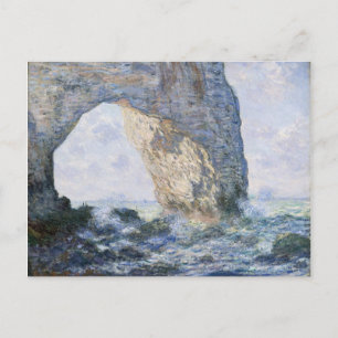 Claude Monet   The Manneporte Etretat Postcard