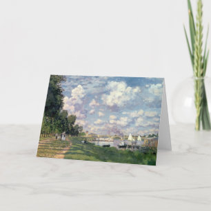 Claude Monet   The Marina at Argenteuil, 1872 Card